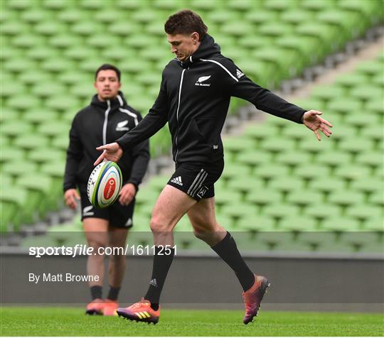 New Zealand Rugby Captain's Run and Press Conference