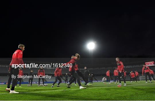 Denmark Training Session and Press Conference