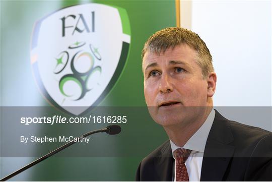 Republic of Ireland Unveil New U21 Manager Stephen Kenny