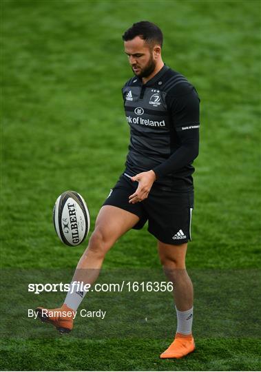 Leinster Rugby Squad Training and Press Conference