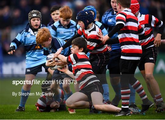 Bank of Ireland Half-Time Minis at Leinster v Toulouse - Heineken Champions Cup Pool 1 Round 5