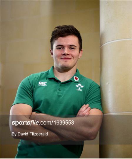 Ireland Rugby Squad Training and Press Conference