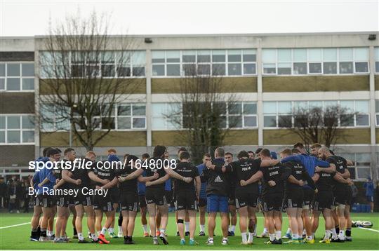 Leinster Rugby Press Conference and Squad Training