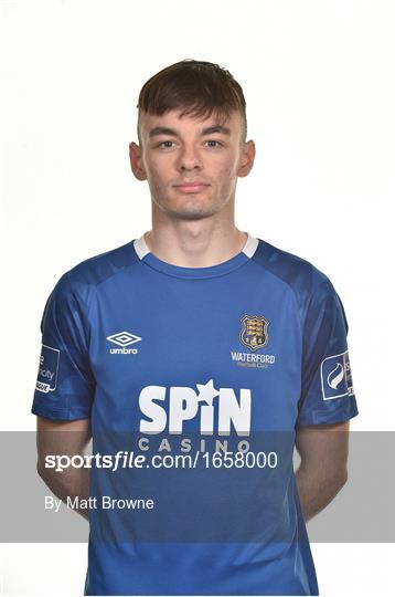 Waterford FC Squad Portraits 2019