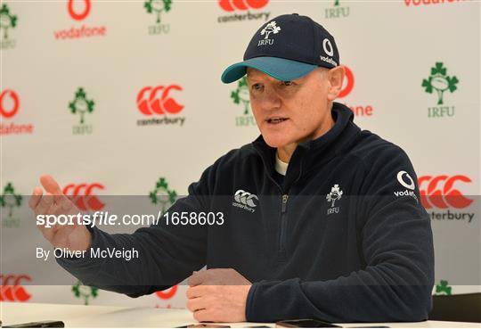 Ireland Rugby Squad Open Training Session