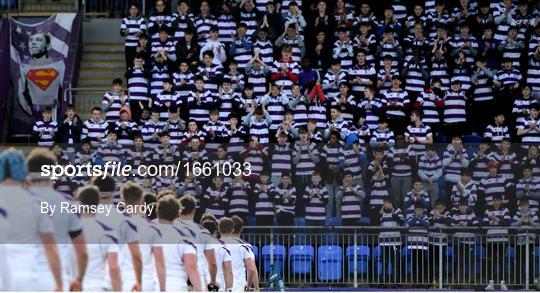 Gonzaga College v Clongowes Wood College - Bank of Ireland Schools Senior Cup Semi-Final