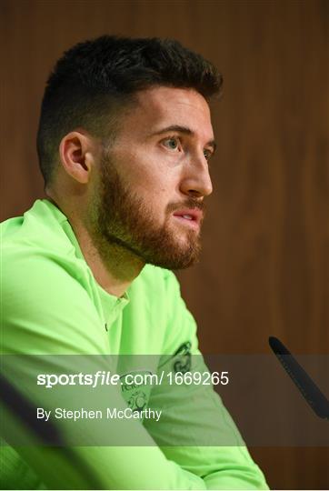 Republic of Ireland Training Session and Press Conference