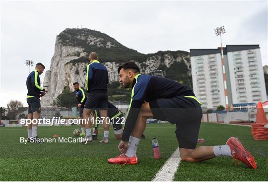 Gibraltar Training Session and Press Conference