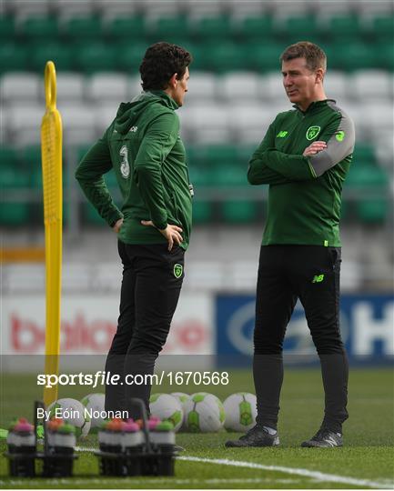 Republic of Ireland U21 Training Session