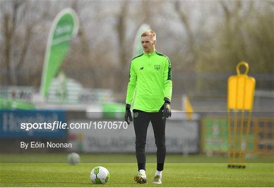 Republic of Ireland U21 Training Session