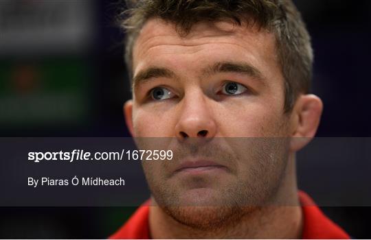 Munster Rugby Press Conference and Squad Training