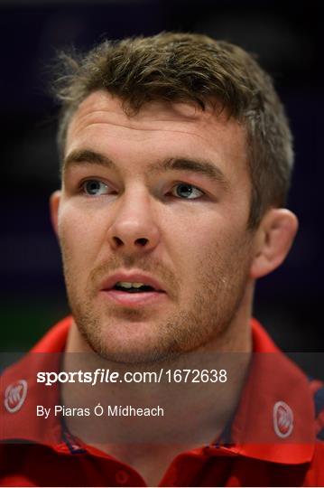 Munster Rugby Press Conference and Squad Training