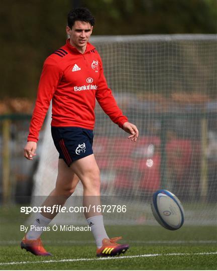 Munster Rugby Press Conference and Squad Training