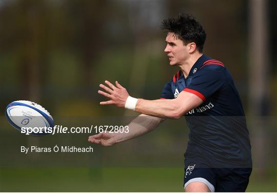 Munster Rugby Press Conference and Squad Training