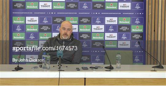 Ulster Rugby Captain's Run & Press Conference