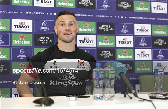 Ulster Rugby Captain's Run & Press Conference