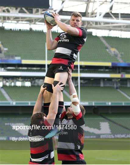 Ulster Rugby Captain's Run & Press Conference