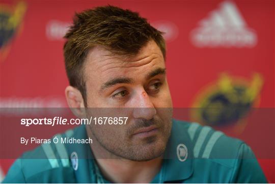 Munster Rugby Press Conference and Squad Training