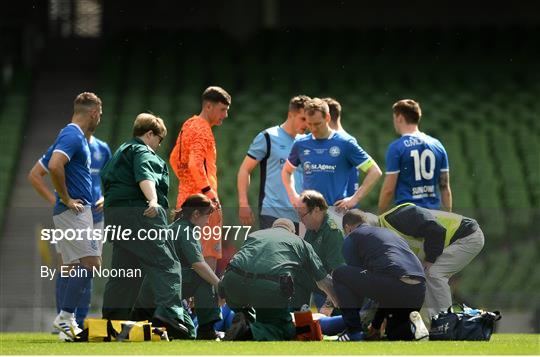 Avondale United v Crumlin United - FAI New Balance Intermediate Cup Final