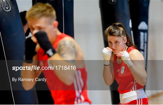 Team Ireland Boxers prepare for competition at the European Games in Minsk