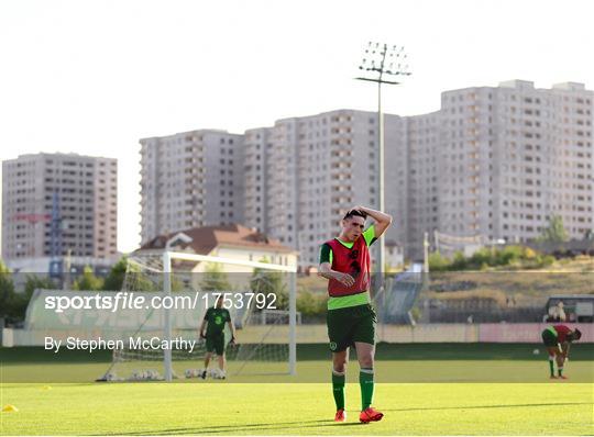 Republic of Ireland U19's Portraits & Training Session