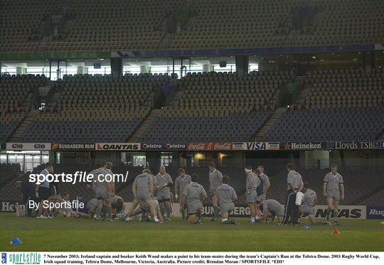 Ireland RWC training