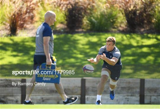 Ireland Rugby Squad Training and Press Conference