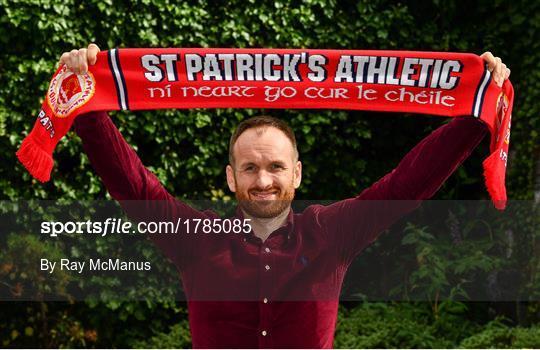 Sportsfile St Patrick S Athletic Unveil New Manager Stephen O Donnell 1785085