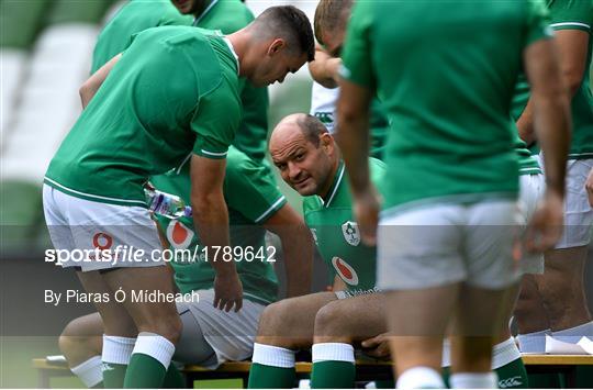 Ireland Rugby Captain's Run