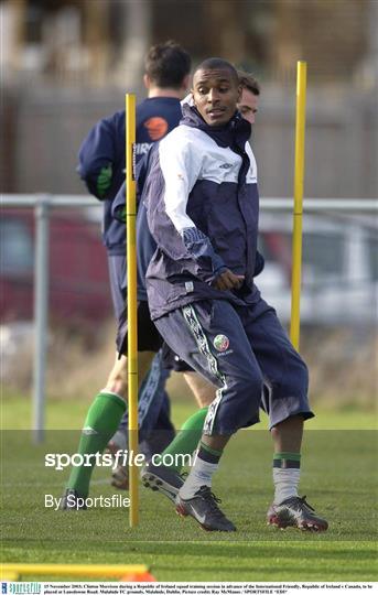 Republic of Ireland training