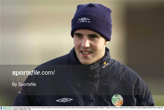 Republic of Ireland training