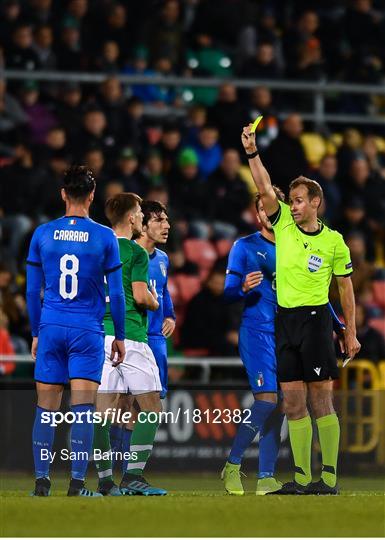 Republic of Ireland v Italy - UEFA European U21 Championship Qualifier Group 1