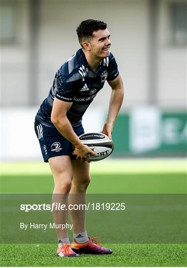 Leinster Rugby Squad Training and Press Conference