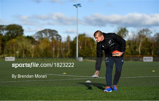 Munster Rugby Squad Training and Press Conference