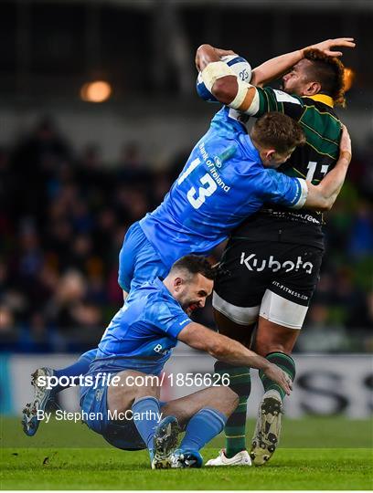 Sportsfile - Leinster v Northampton Saints - Heineken Champions Cup ...