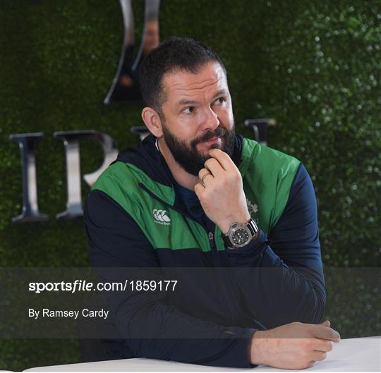 Ireland Rugby Media Briefing