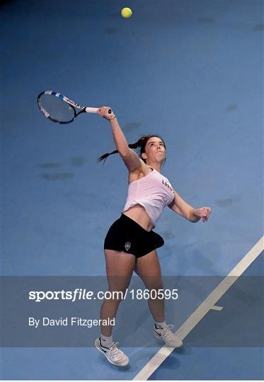 Sportsfile 2020 Shared Access National Indoor Senior Tennis