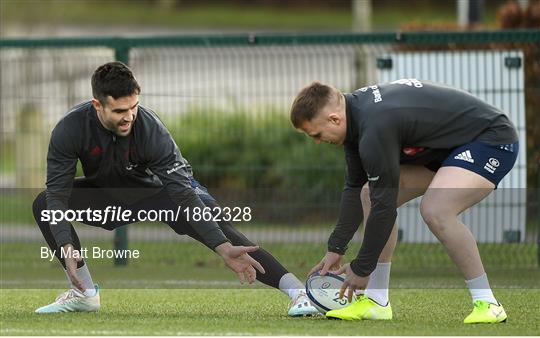 Munster Rugby Press Conference and Squad Training