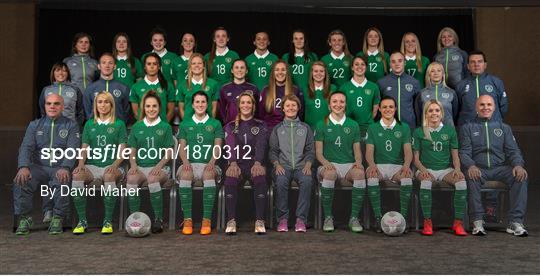 Republic of Ireland Women's Portrait Session