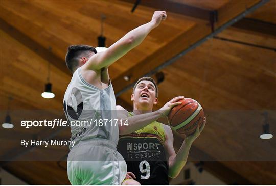 IT Carlow Basketball v Tradehouse Central Ballincollig - Hula Hoops President’s National Cup Final