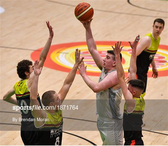 IT Carlow Basketball v Tradehouse Central Ballincollig - Hula Hoops President’s National Cup Final