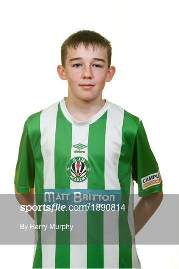 Bray Wanderers U15 Squad Portraits 2020