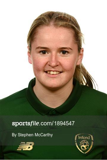 Republic of Ireland Women's U17 Squad Portraits