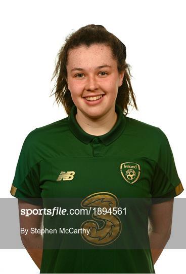 Republic of Ireland Women's U17 Squad Portraits