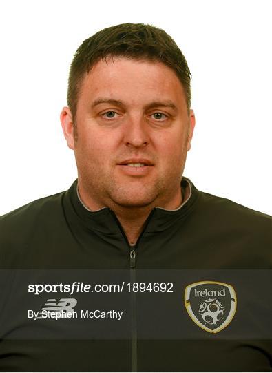 Republic of Ireland Women's U17 Squad Portraits