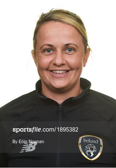 Republic of Ireland Women's U19 Portraits