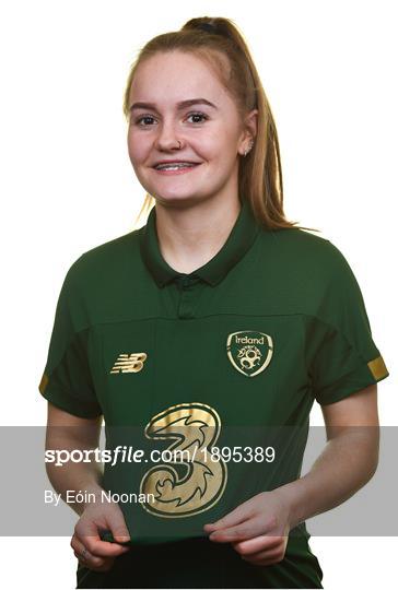 Republic of Ireland Women's U19 Portraits