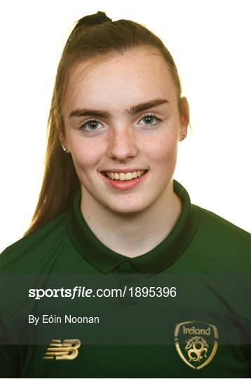 Republic of Ireland Women's U19 Portraits