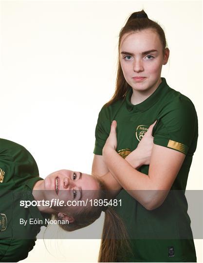 Republic of Ireland Women's U19 Portraits