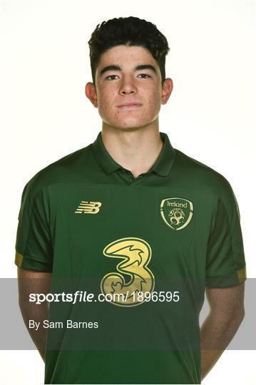 Republic of Ireland U17's Squad Portraits